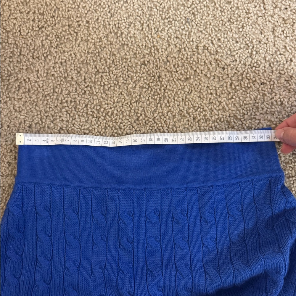 Polo by Ralph Lauren Blue Mini Skirt